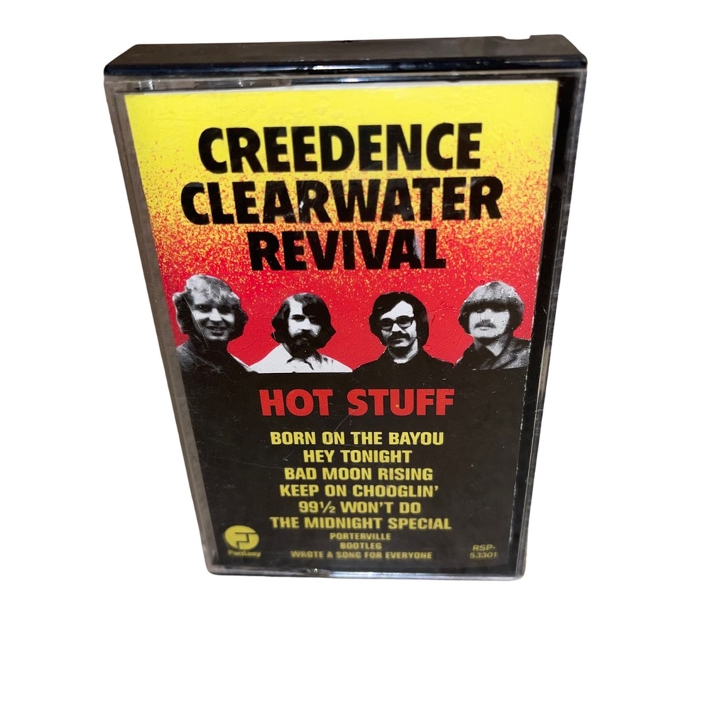 Creedence Clearwater Revival: Hot Stuff: Compilation Cassette Tape: GUC